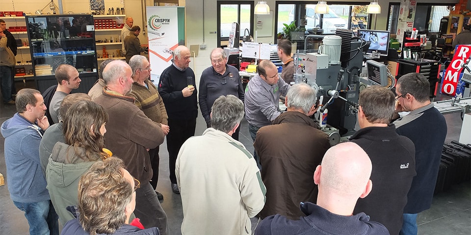 Demodagen om eenvoud sturing aan de lijve te ondervinden 1