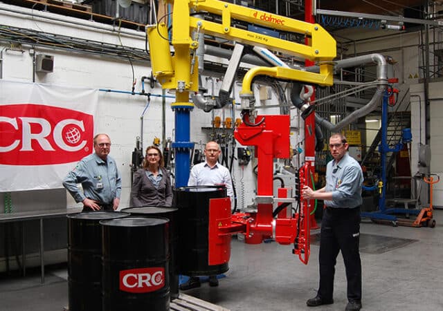 Licht werk maken van zware vaten 4