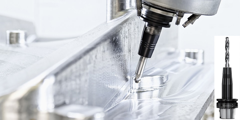 Smalle hydraulische- expansiegereedschapshouder met uiterst efficiënte koeling 1