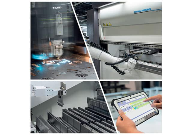 Focus op geautomatiseerd plooien en lasersnijden aan hoge snelheid 4