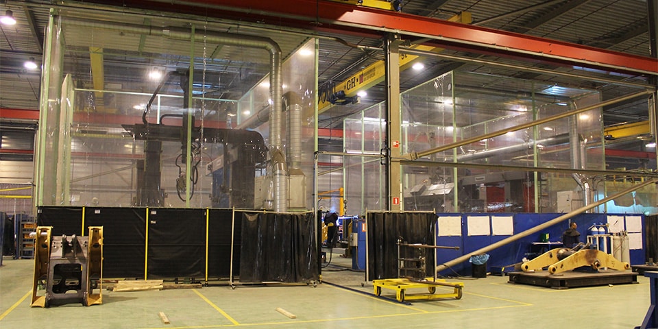 Is het mogelijk om stofvrij te werken bij het robotlassen?