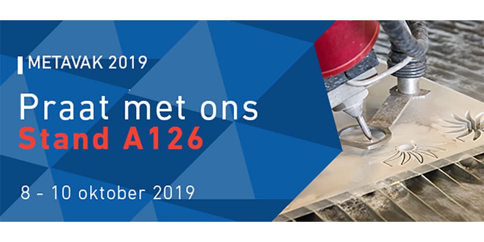 Ontmoet ons bij de METAVAK 2019 – Resato Waterjet Technology