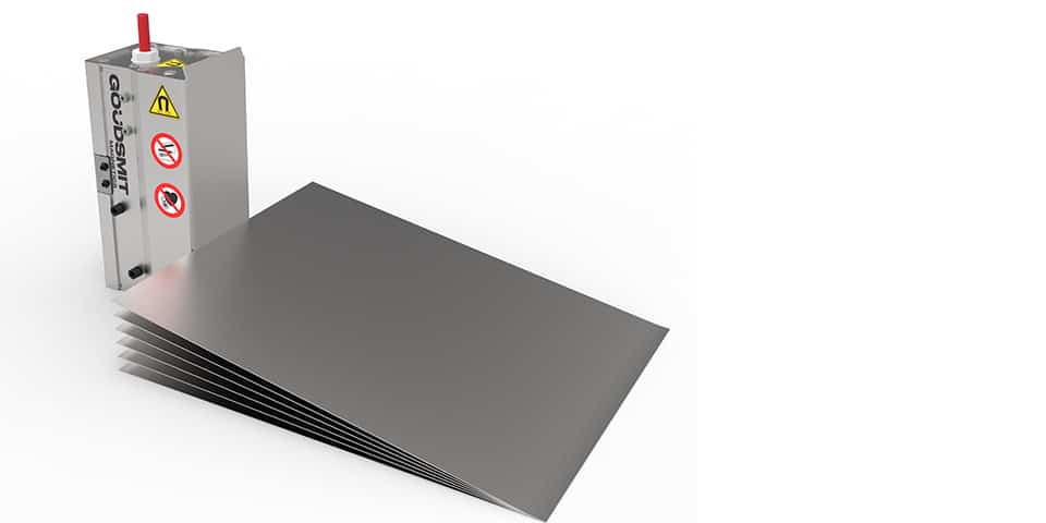 STAALPLATEN VEILIG SCHEIDEN MET FAIL SAFE MAGNEET 1