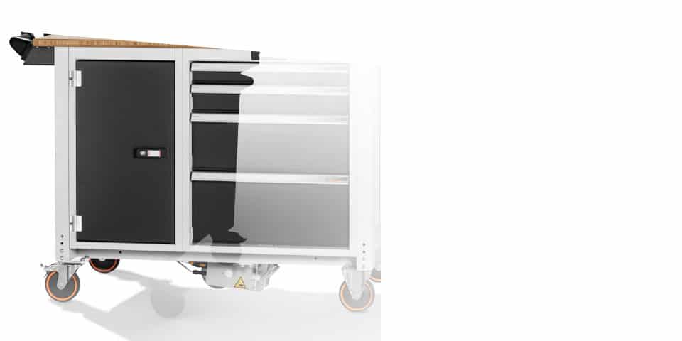 Bedrijfsinrichting met systeem zorgt voor efficiëntie, ergonomie en veiligheid 1