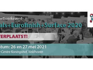 Materials+Eurofinish+Surface 2020 wordt verplaatst naar 26 en 27 mei 2021 177