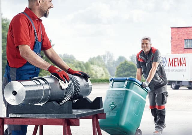 De herbruikbare poetsdoeken van MEWA dragen bij aan de veiligheid van medewerkers 5