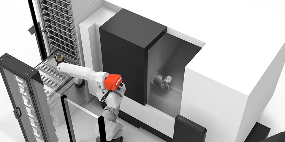 Robojob toont Tower Advanced bij open house Mazak 1