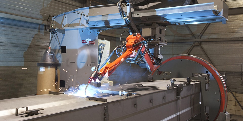 Grotere output, hogere kwaliteit: mobiele torenkranen met lasautomatisering