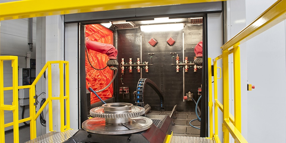 De nieuwste generatie shotpeenmachines