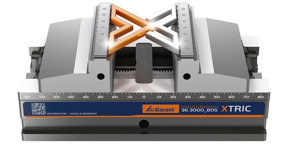 ‚Click & Clamp‘ met de centrische machineklem GARANT Xtric