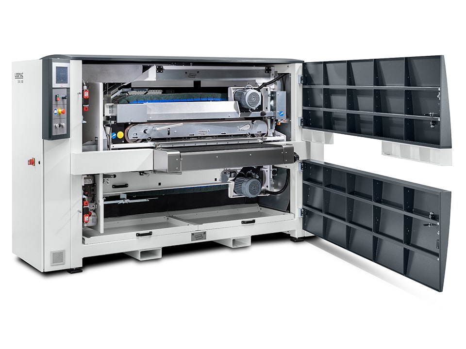 Flexibel afbramen en afronden aan beide kanten in één doorgang 1