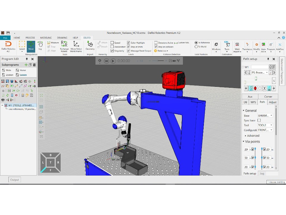 Automise integreert Yaskawa HC10 cobot met de functionaliteiten van een robot bij Nooteboom Trailers 3