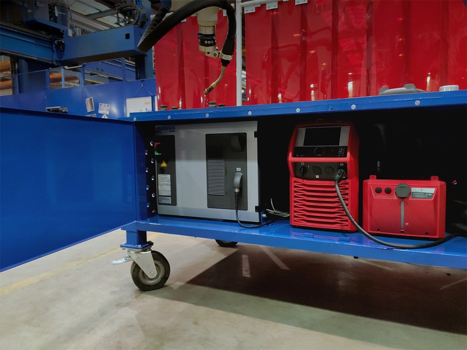 Automise integreert Yaskawa HC10 cobot met de functionaliteiten van een robot bij Nooteboom Trailers 1