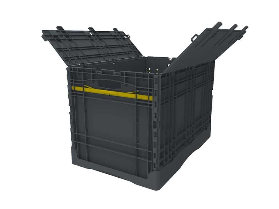 Recycleerbare kunststof ladingdragers worden vaak zelf uit gerecycleerd materiaal geproduceerd 1