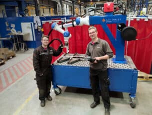 Automise integreert Yaskawa HC10 cobot met de functionaliteiten van een robot bij Nooteboom Trailers 23