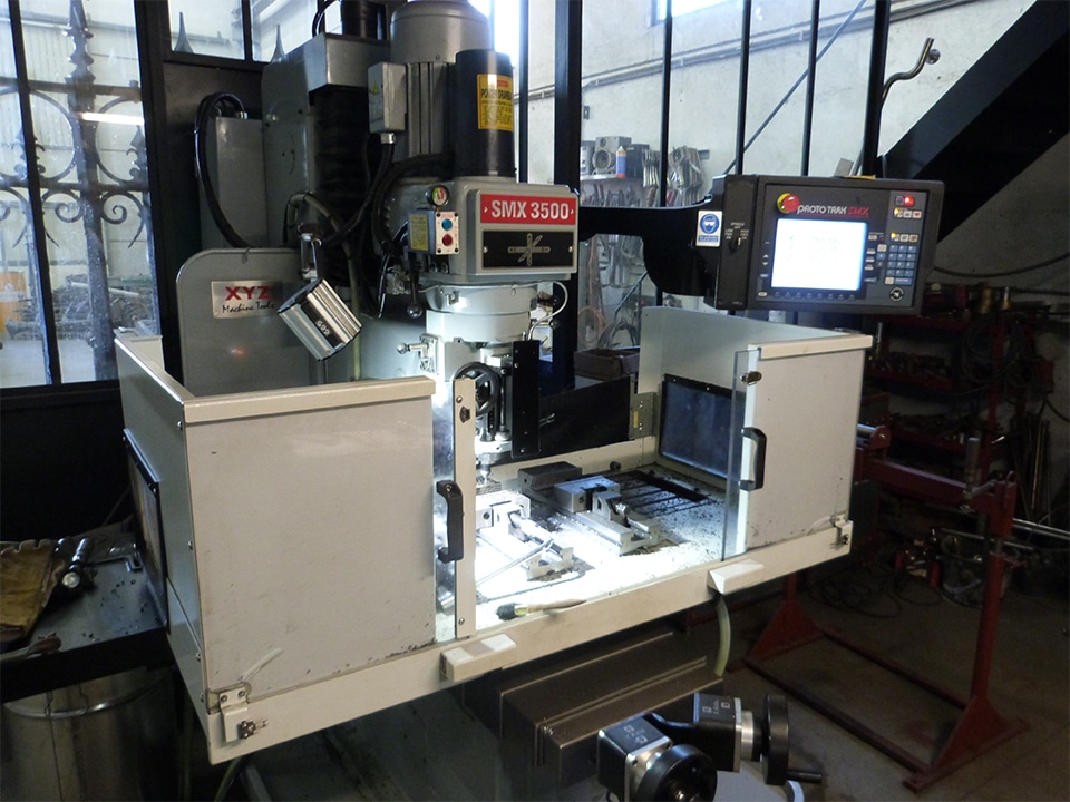 CNC-draaibank en ­freesmachine helpen bij restauratie oude ­metaalobjecten 3