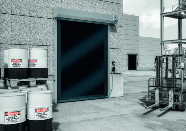 ASSA ABLOY pakt als enige op de markt uit met volledig ATEX-gecertificeerde snelroldeuren 4