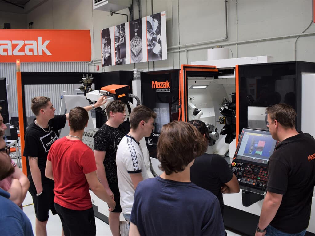 Mazak promoot verspaning onder studenten van ECP 3