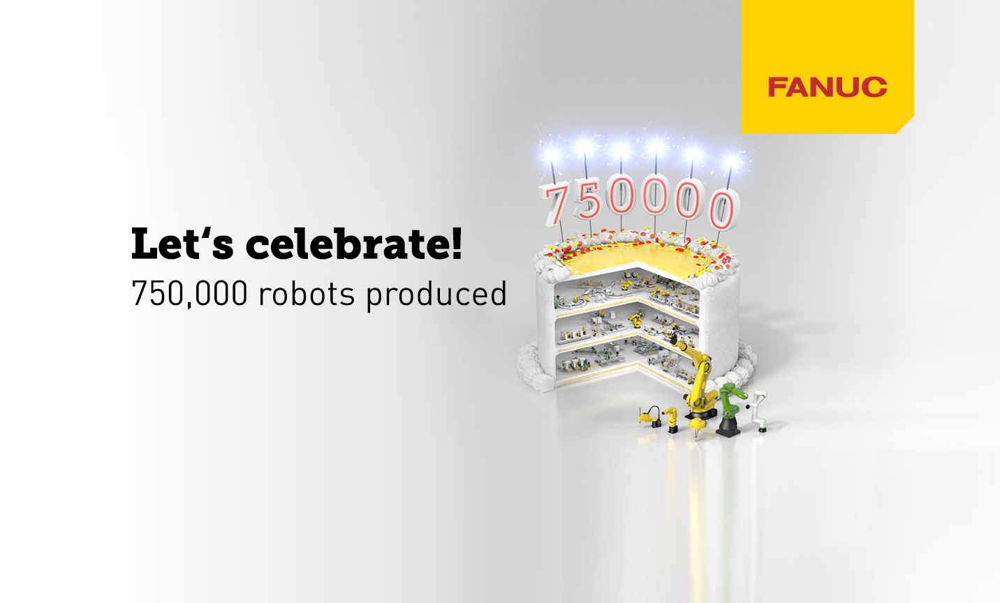 FANUC produceert 750.000ste robot 4