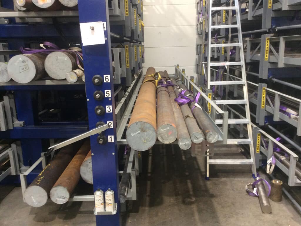 Niet langer plaatsgebrek voor de opslag van metalen platen, ­profielen en buizen 2