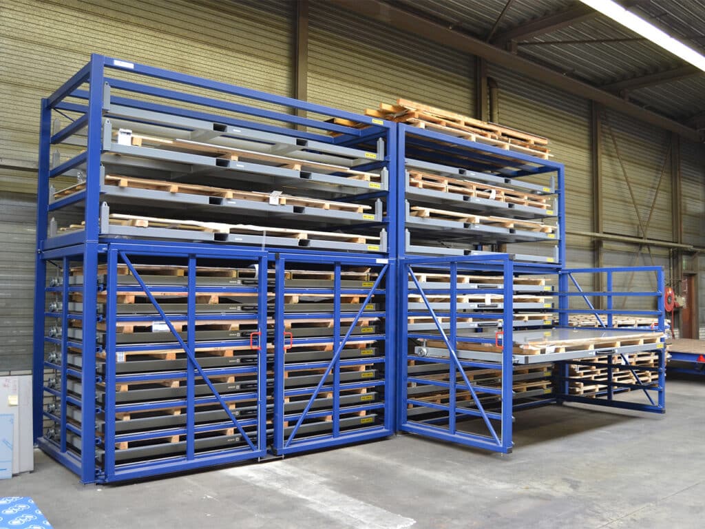 Niet langer plaatsgebrek voor de opslag van metalen platen, ­profielen en buizen 3