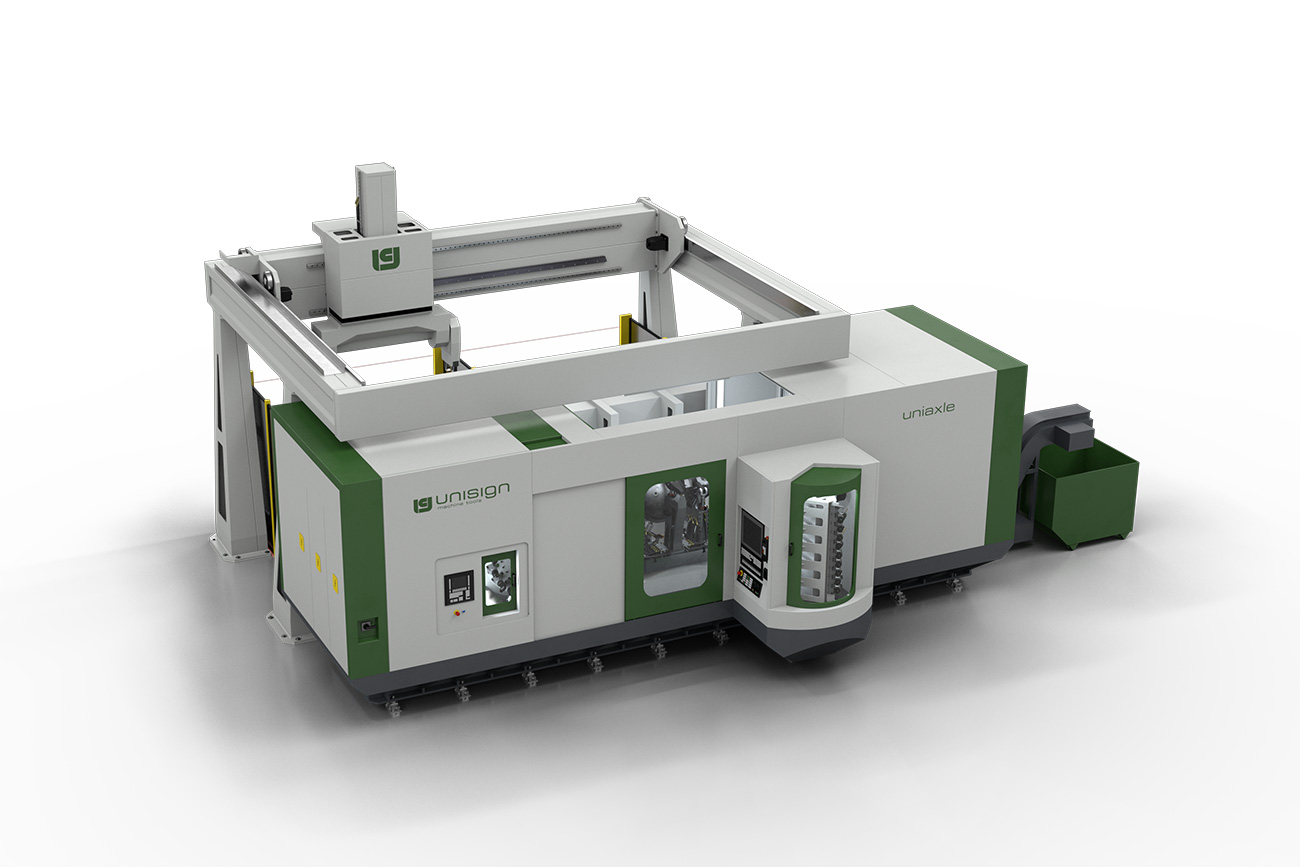 Nieuw: CNC machine voor bewerking van achterassen in één opspanning 4