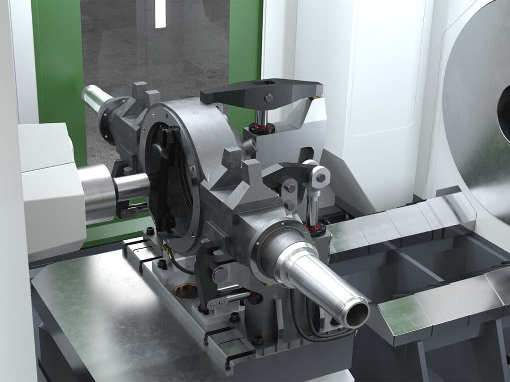 Nieuw: CNC machine voor bewerking van achterassen in één opspanning 4