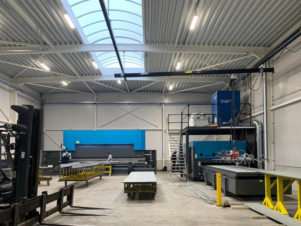 Bouwbedrijf Mathieu Gijbels investeert miljoen in uitbreiding eigen plooihal en machinepark 2