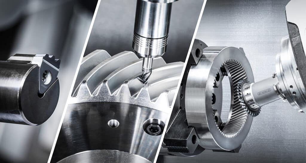 Gear cutting to the power of three