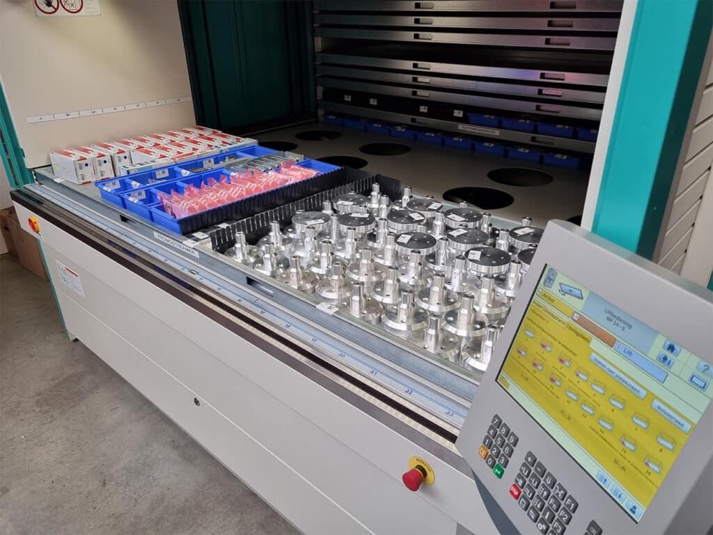 Geautomatiseerd magazijn ook voor de kleinste onderdelen 1