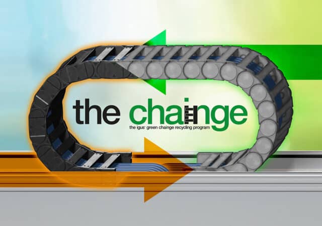 Van oud naar nieuw: igus maakt het recyclen van kabelrupsen nog makkelijker 6