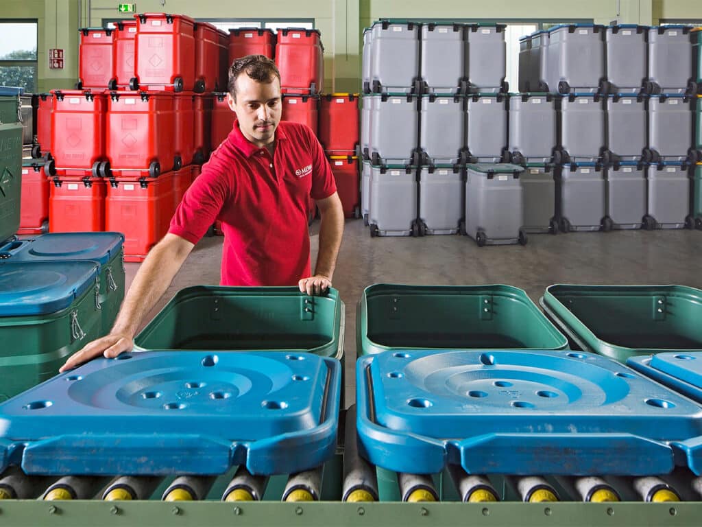 Veiligheidscontainers voor opslag en vervoer 1