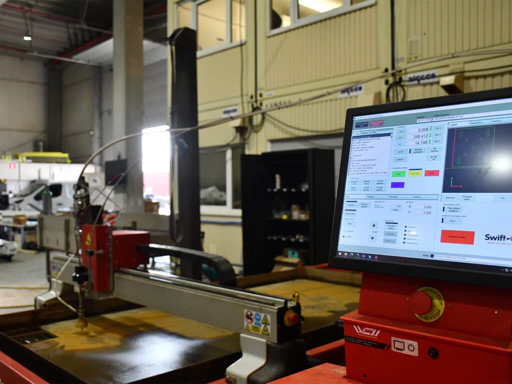 Waterjet-snijmachine doet flexibiliteit stijgen 1