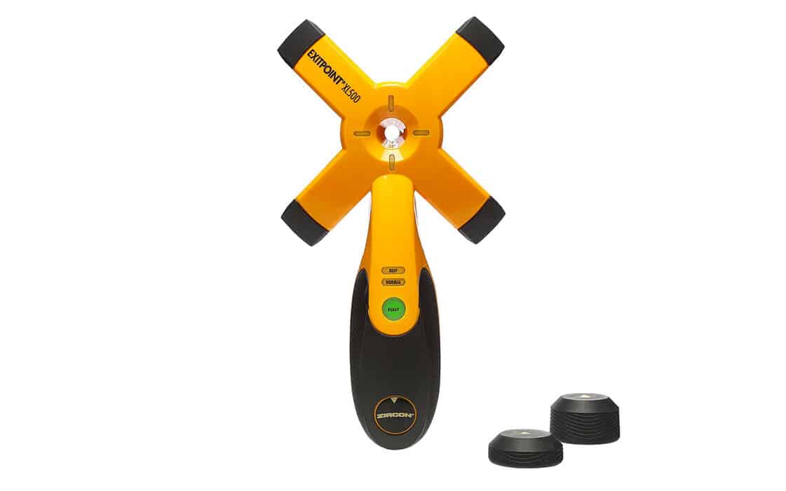 Zircon toont geavanceerde SuperScan™ balkzoekers en nieuwe ExitPoint™ XL500 Through-Hole boorgeleider op de Eisenwarenmesse 2022 1