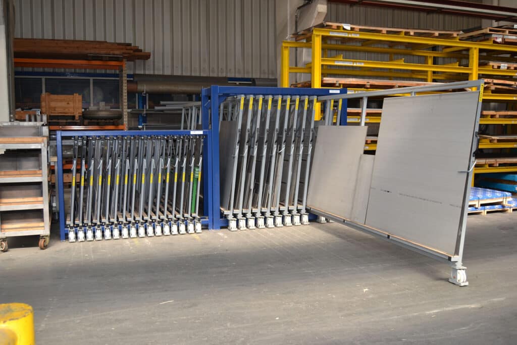 Efficiënte opslag van metalen platen, profielen en buizen kan bedrijven tijd en geld besparen 3