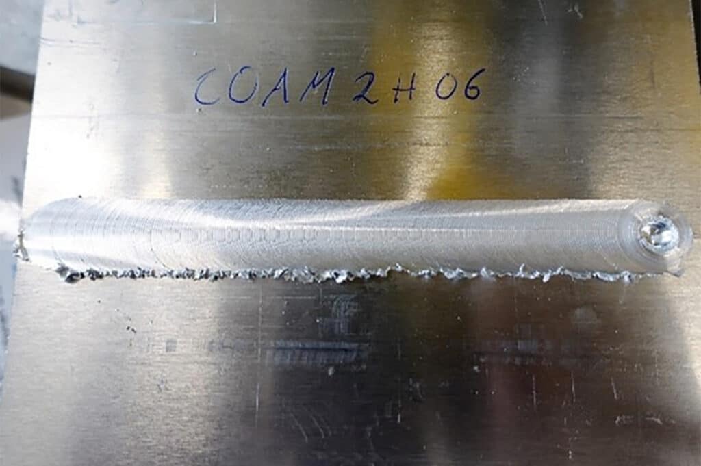 Lassen van additief vervaardigde materialen 6