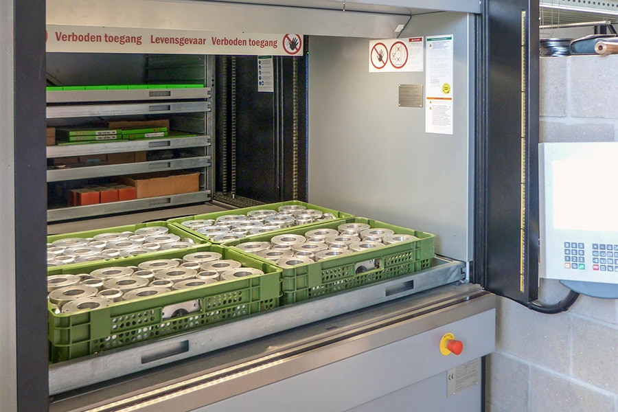 Efficiënt stockeren opeen beperkte ruimte 1