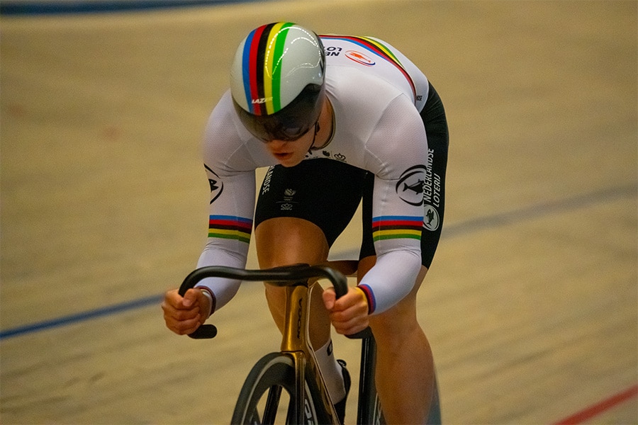 Q-Fin en baanwielrenner Harrie Lavreysen slaan handen ineen richting Parijs 2