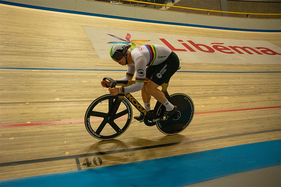 Q-Fin en baanwielrenner Harrie Lavreysen slaan handen ineen richting Parijs 1