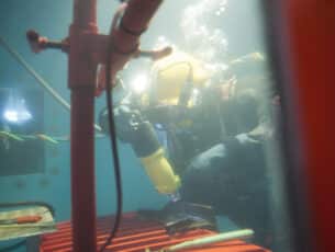 Conference and diving container - focus on underwater technology at SCHWEISSEN & SCHNEIDEN 2023 138