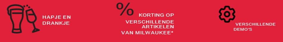 AW Tech organiseert Milwaukee Demo Dag 1