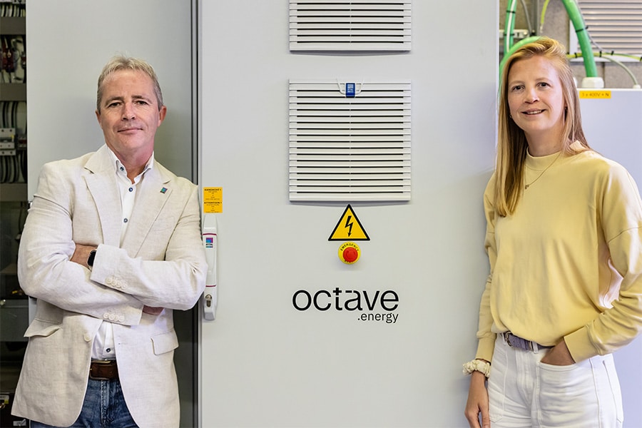 Rittal-kasten zijn ideale behuizing voor duurzaam energieopslagsysteem van Octave 1