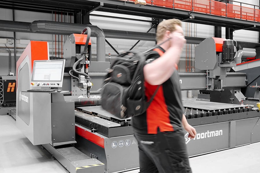 Voortman Steel Machinery vooruitstrevend in geautomatiseerde en onbemande plaatbewerking 2