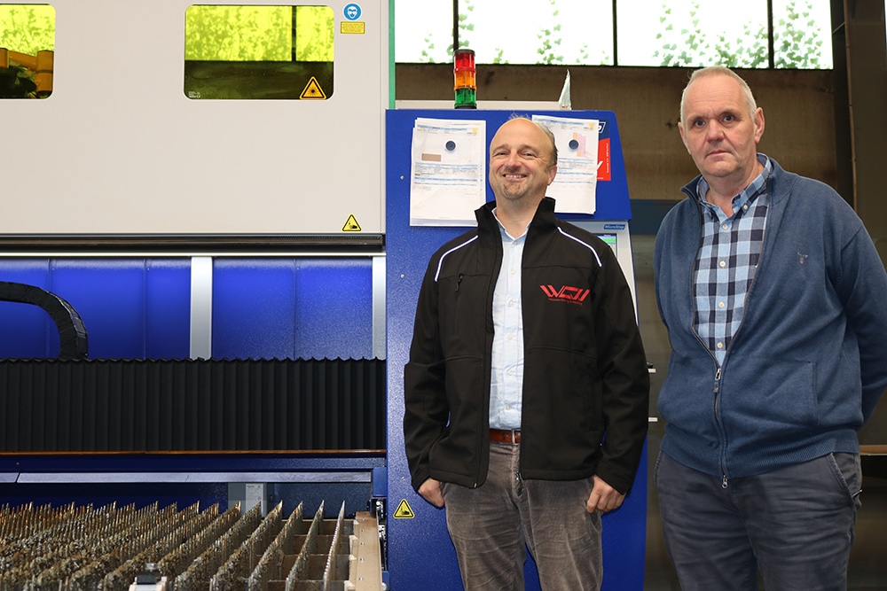 Nieuwe lasermachine ondersteunt flexibele slagkracht