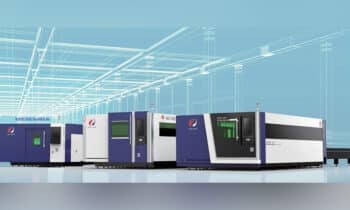 Live demonstraties met 12 kW6 bij 2,5 m plaatlaser 7