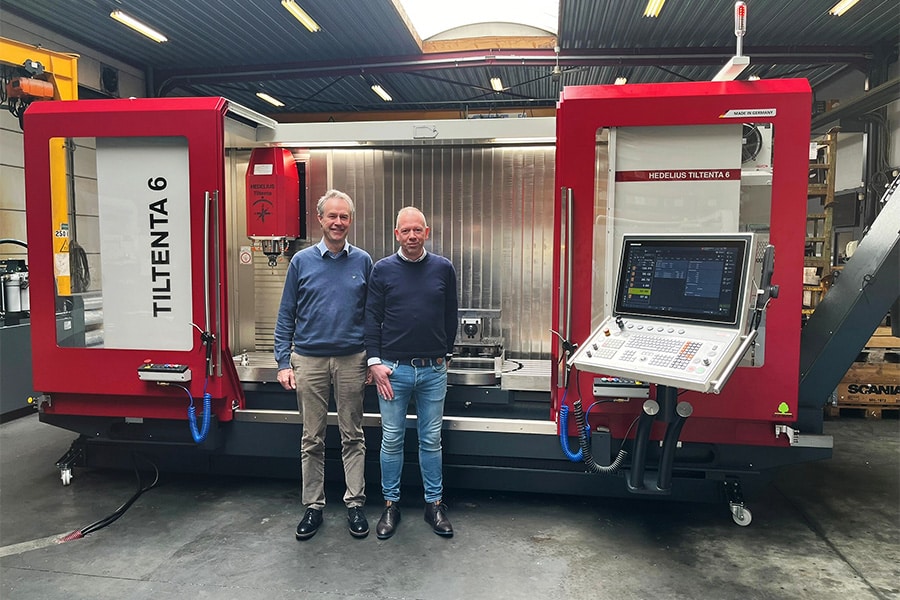 Specialist in draai- en freeswerk investeert in vijfassig CNC-bewerkings-centrum met zwenkbare freeskop 1
