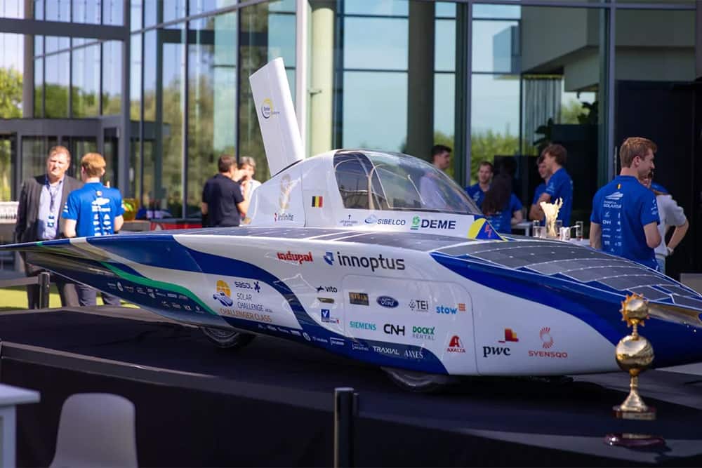 Precisie uit Roeselare voor meest efficiënte zonnewagen ooit