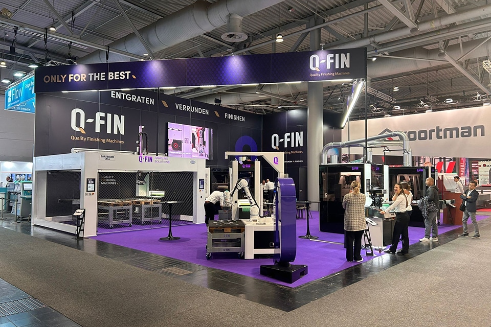 Q-Fin wint EuroBLECH Award voor F250 finishmachine