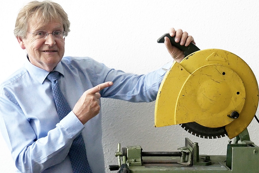 Uitvinder van Dry Cutter technologie draagt innovatie hoog in het vaandel 1