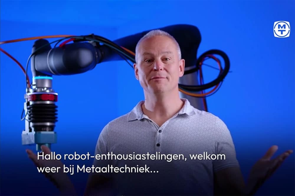 Slijpen met een cobot of robot